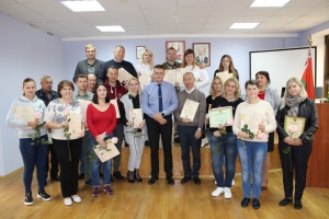 Напярэдадні Дня работнікаў лесу дырэктар установы Цецяронак Уладзіслаў Віктаравіч павіншаваў супрацоўнікаў з надыходзячым святам