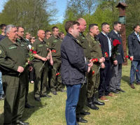 Патрыятычны аўтапрабег па знакавых мясцінах Налібоцкай пушчы